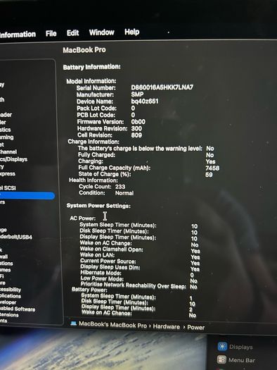 MacBook Pro 2019 16"
