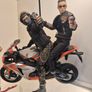 damtoys 1/6 gangster kingdom figures and 1/6 bike hot toys scale Image 4
