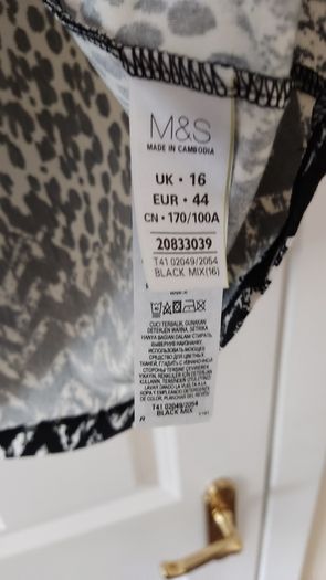M and S Dressy Top size 16