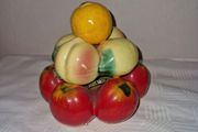 Vintage ceramic fruit centerpiece
