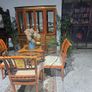 table+4 chairs+cabimet display Image 10