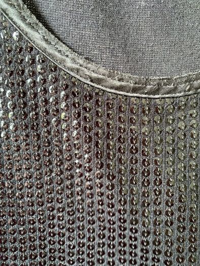 New look sequinned top (size 24)