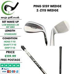 Ping S159 Wedge Lw 60 Degree.08H / Z-Z115 Wedge