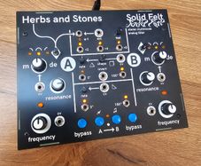 Herbs and Stones Solid Felt