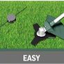 Strimmer AFS 23-37 (Three-Prong Blade, Spool for Cutting Line, 3x Cutting Lines, Auxiliary Handle, Protective Guard, Cardboard Box, 1000W) Image 6