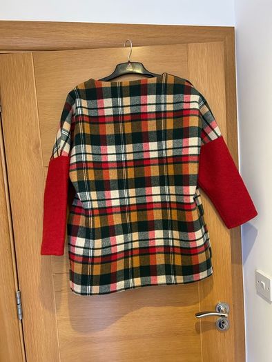 Sogni Dublin wool check jacket