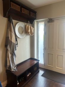 Coat Rack, Bench, Shoe Storage