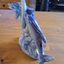 Vintage 2 dolphins figurine Image 7