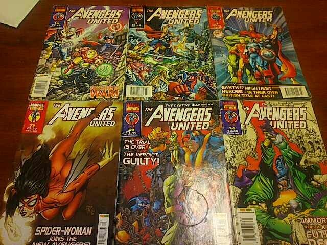 For sale the avengers United marvel collectors edition