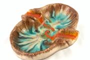 Mid Century studio pottery ashtray