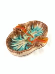Mid Century studio pottery ashtray