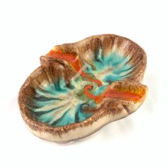 Mid Century studio pottery ashtray