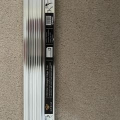 Chrome Straight Edge Trim - 12.5mm