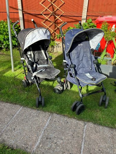 3 stages car seat / sliver cross buggy's
