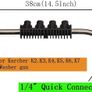 Dirt Blaster Power Lance for Karcher K2 K3 K4 K5 K6 K7, Jet Wash Extension Wand with 5 Replacement Nozzles, Pressure Washer Gun Accessory Spray Lance, Gutter Rod Cleaner Attachment for Car Image 2
