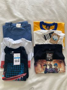 Mens Summer T-Shirts X 6