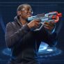 Elite 2.0 Commander RD-6 Blaster, 12 Official Nerf Darts, 6-Dart Rotating Drum, Tactical Rails, Barrel and Stock Attachment Points 6.7 x 36.2 x 24.1 cm Image 3