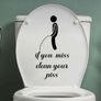 Funny toilet seat stickers Image 10