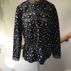 Savida cotton blouse, new, size S