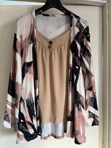 Cosmopolitan Cardi/Top