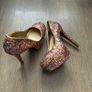 Jessica Simpson Sequin High Heels EU37 Image 3