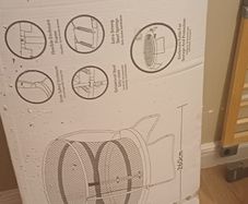 New in box 8 ft trampoline