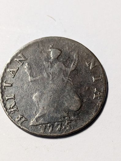 1775 English Farthing