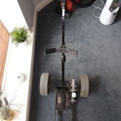 Electric golf trolley, golf glider