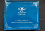 Silver Plated Photo Album and Marriage Certificate Holder