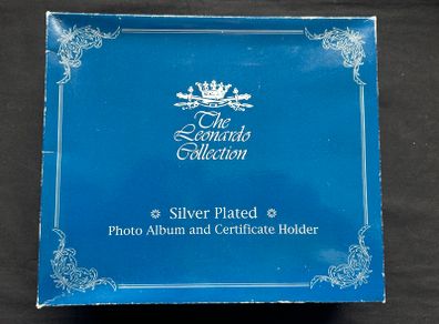 Silver Plated Photo Album and Marriage Certificate Holder