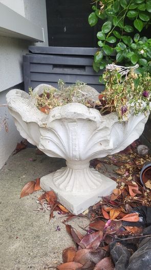 Cast Concrete Planters (2)