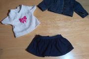 American Doll denim outfit