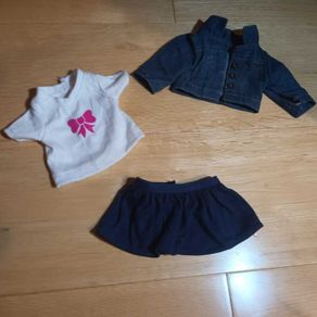 American Doll denim outfit