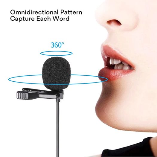 Brand New Smart Microphone 3.5mm Audio Jack Plug.