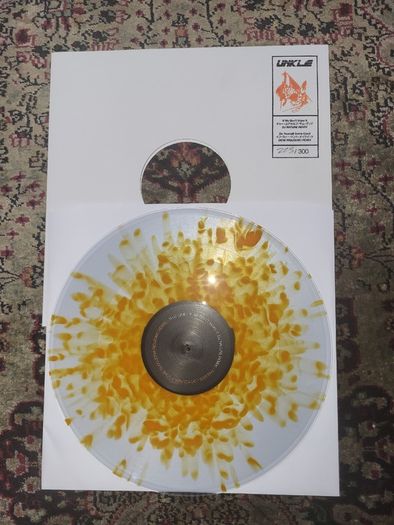 Unkle: if we don't make it/do yourself some good 12" Splatter vinyl