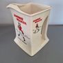 Vintage Johnnie Walker Scotch Whiskey Pitcher Jug - White Square Image 4