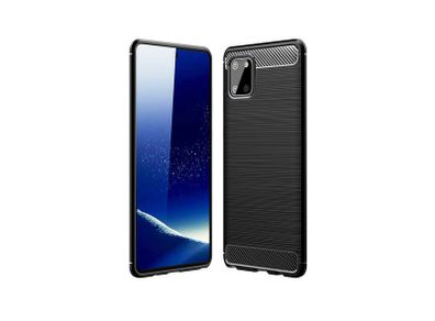 Samsung Galaxy Note 10 Lite Case Cover Carbon Fiber Design Shockproof Armor New - FHT05SMK3