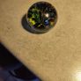 Kerry Irish Art Glass Paperweight Hand Blown in a Jade to Emerald Green 1980s Image 9