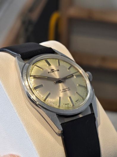 Vintage Fortis Mechanical Watches 2 Watch Lot