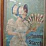 Large Vintage Framed Hoffman Starch Advertisement Image 4