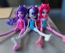 3 x Equestria Dolls Bundle MLP G4 My Little Pony 2014