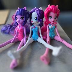 3 x Equestria Dolls Bundle MLP G4 My Little Pony 2014