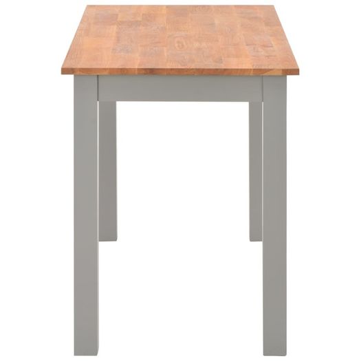 Dining Table 120x60x74 cm Solid Oak Wood
