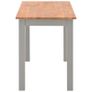 Dining Table 120x60x74 cm Solid Oak Wood Image 3
