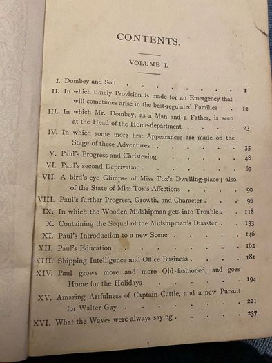 Dombey & Son Vol 1