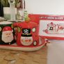 Ceramic Sugar and Milk Set with Tray Image 2