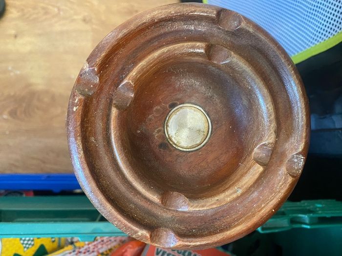 Vintage Wooden Ashtray