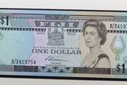 1983 Fiji Dollar Gem Uncirculated Banknote
