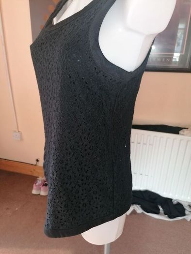 beautiful new designer black top