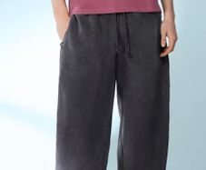 Bershka Baggy Bottoms Grey